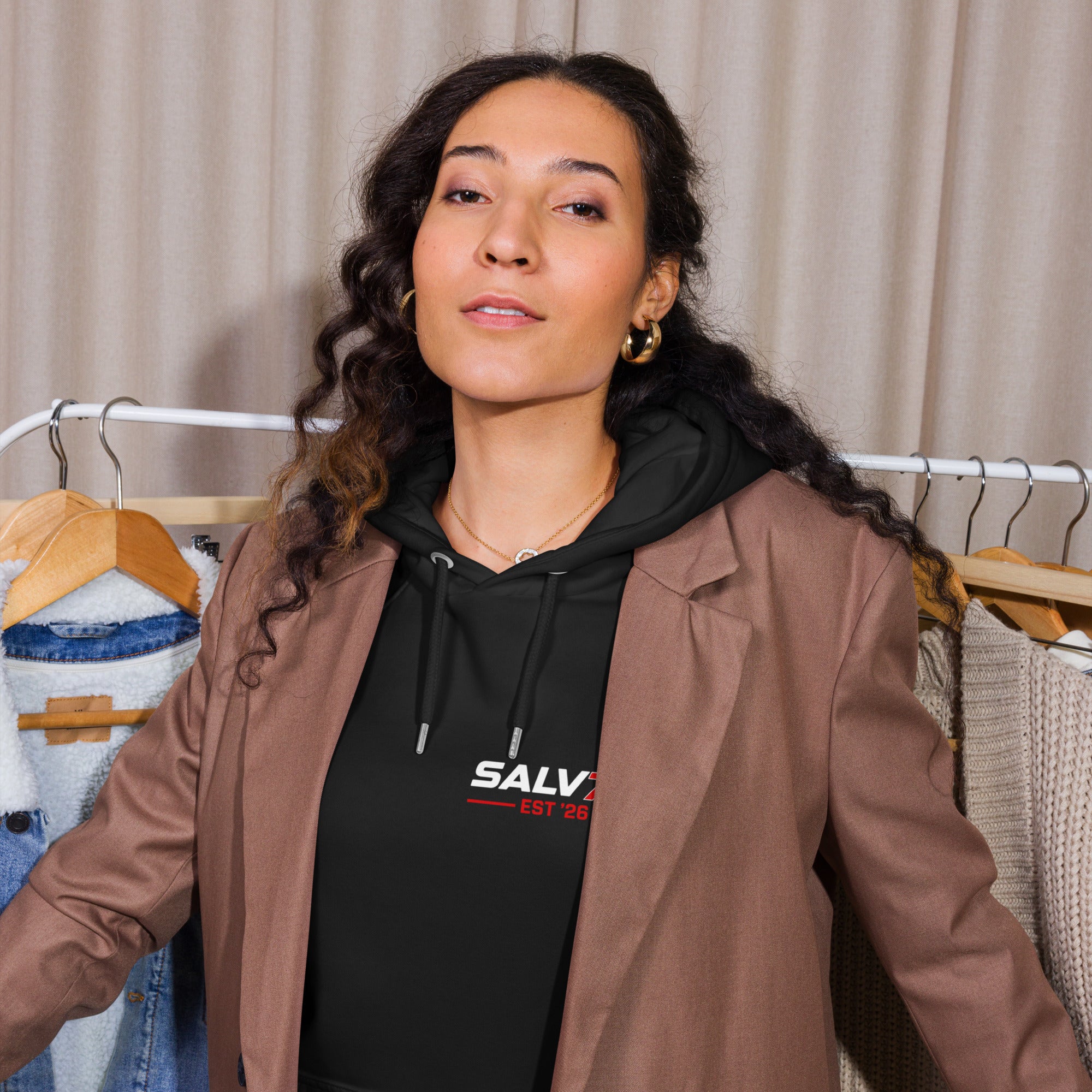 SALV7N Eco Raglan Hoodie