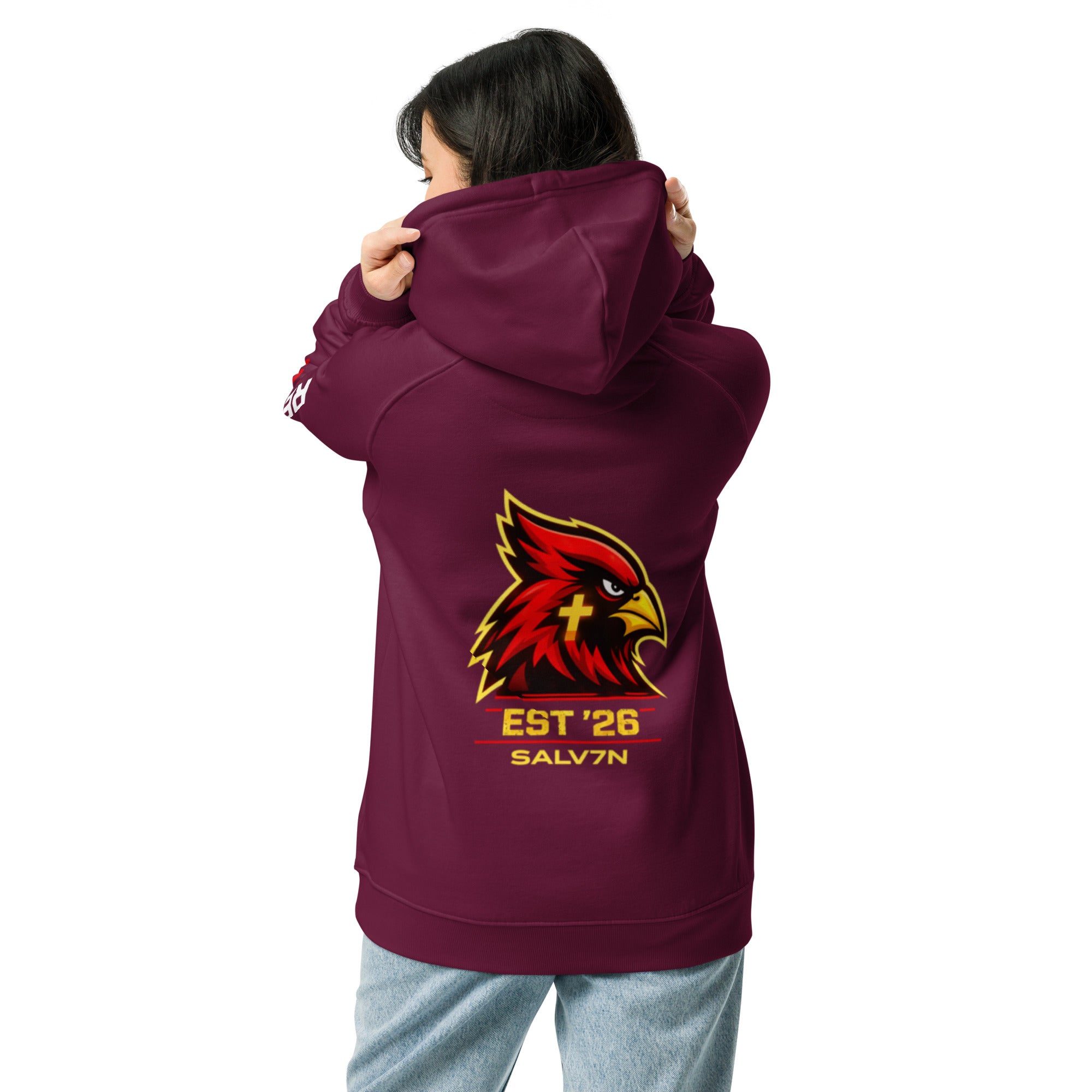SALV7N Eco Raglan Hoodie